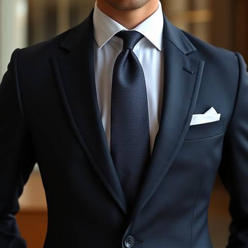 A formal morning suit, impeccably tailored for a wedding or a prestigious ceremonial event.
